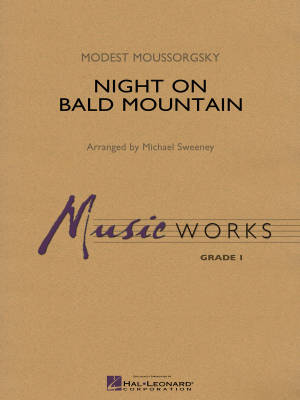 Hal Leonard - Night on Bald Mountain - Mussorgsky/Sweeney - Concert Band - Gr. 1.5