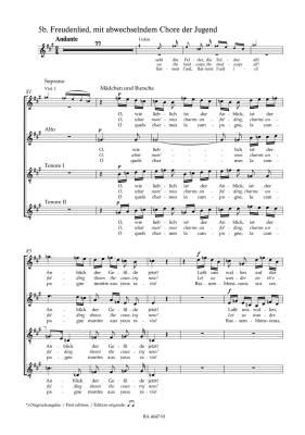 Die Jahreszeiten (The Seasons), Hob. XXI:3 - Haydn/Raab - SATB Choral Score