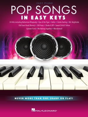 Hal Leonard - Pop Songs: In Easy Keys Piano facile Livre