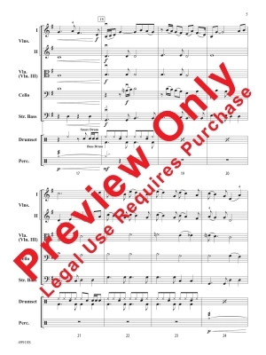 Tomorrow (from the musical Annie) - Strouse/Kamuf - String Orchestra - Gr. 2.5