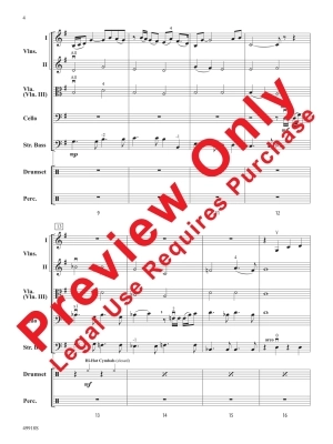 Tomorrow (from the musical Annie) - Strouse/Kamuf - String Orchestra - Gr. 2.5