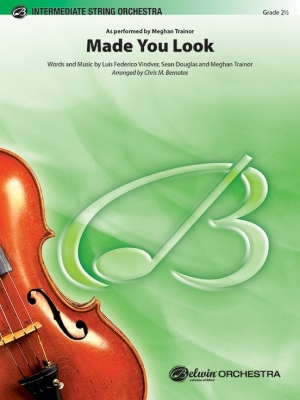 Belwin - Made You Look - Trainor/Bernotas - String Orchestra - Gr. 2.5