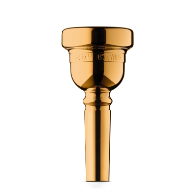 Alessi 67 SYMPH Trombone Mouthpiece - Gold Plated