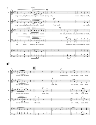 Mrs. Murphy\'s Chowder - Fankhauser - SATB