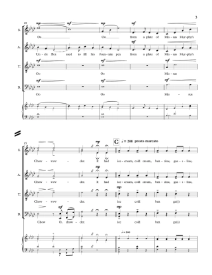 Mrs. Murphy\'s Chowder - Fankhauser - SATB