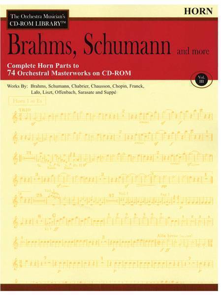 Brahms, Schumann & More - Volume 3