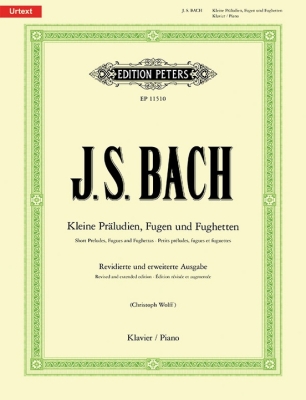 C.F. Peters Corporation - Short Preludes, Fugues and Fughettas (Revised/Extended) - Bach/Wolff - Piano - Book