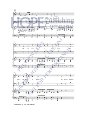 Let Everything That Hath Breath - Raney - SATB