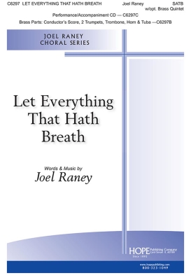 Hope Publishing Co - Let Everything That Hath Breath - Raney - SATB