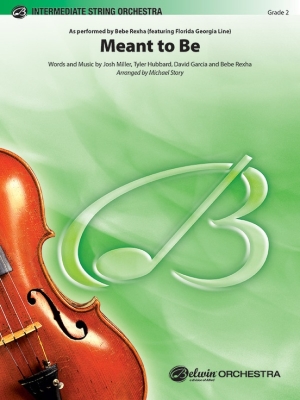 Meant to Be - Rexha/Story - String Orchestra - Gr. 2