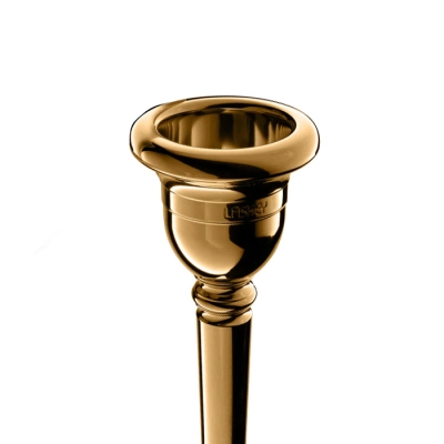 Laskey - 59MD Tenor Trombone Large Mouthpiece - Gold Plated