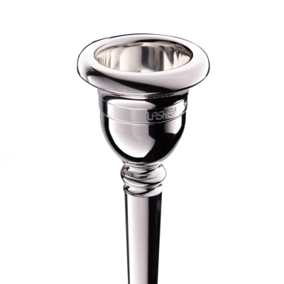 Laskey - 54M Tenor Trombone Large Mouthpiece - Silver Plated