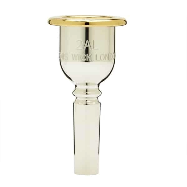 Gold Plated Heritage Trombone Mouthpiece  2AL