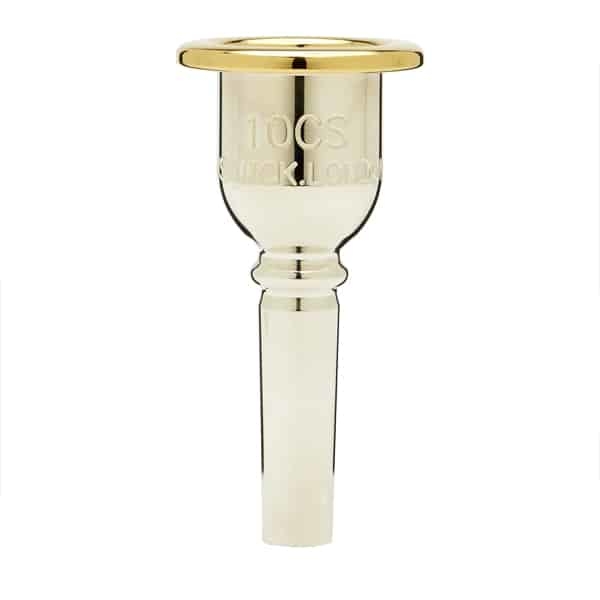 Gold Plated Heritage Trombone Mouthpiece – 10CS