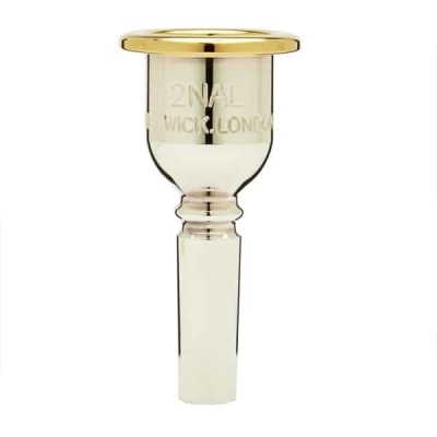 Denis Wick - Gold Plated Heritage Trombone Mouthpiece  2NAL