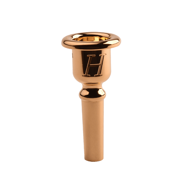 Gold Plated Heritage Cornet Mouthpiece - 2