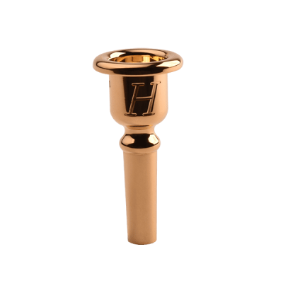 Gold Plated Heritage Cornet Mouthpiece - 4.5