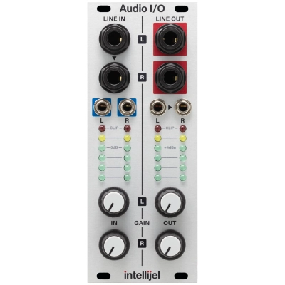 Audio I/O 2023 Edition 3U Eurorack/Line Level Audio Interface