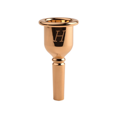 Gold Plated Heritage Tuba Mouthpiece - 1XL