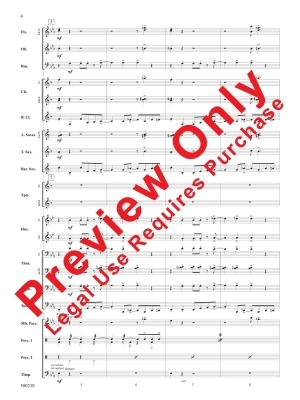 A New Orleans Nutcracker Suite - Tchaikovsky/Kamuf - Concert Band - Gr. 3.5