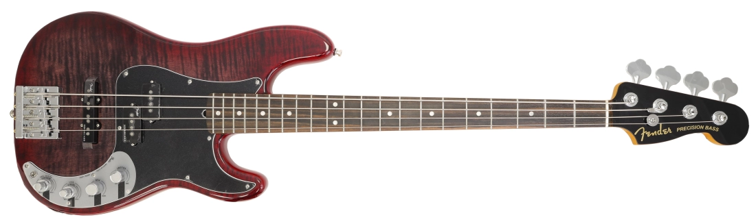 American Ultra Precision Bass, Ebony Fingerboard with Case - Limited Edition Umbra