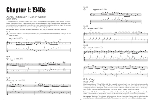 12-Bar Blues Guitar Licks - Rubin - Guitar TAB - Book/Audio Online