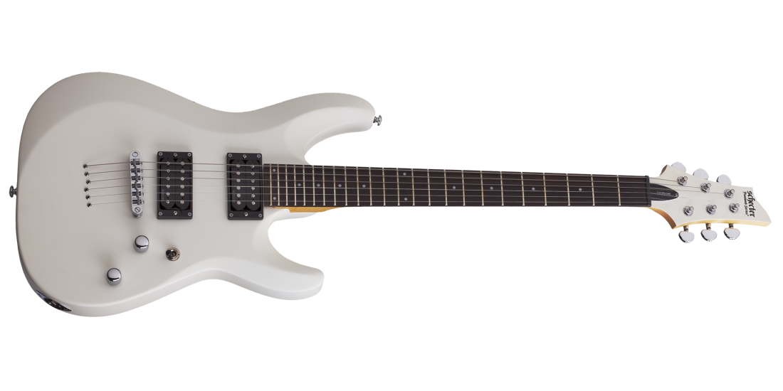 C-6 Deluxe Electric Guitar - Satin White