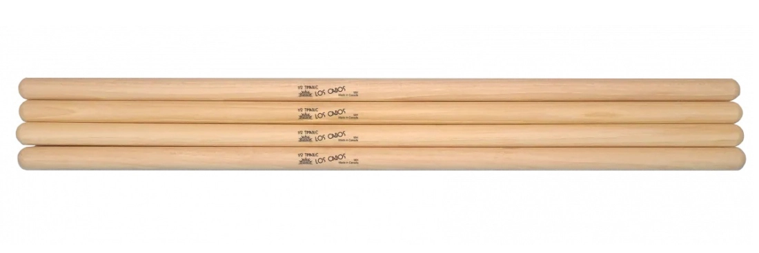 White Hickory Timbale Sticks - 1/2\'\' (2 Pair)