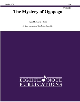 Eighth Note Publications - The Mystery of Ogopogo - Meeboer - Interchangeable Woodwind Ensemble - Gr. Easy