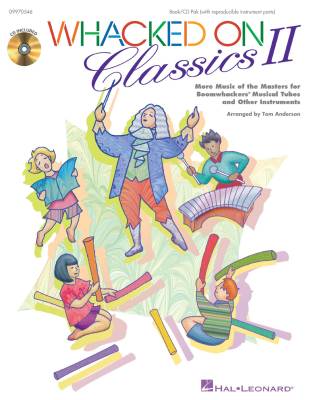 Hal Leonard - Whacked On Classics II (Collection) - Anderson - Book/CD