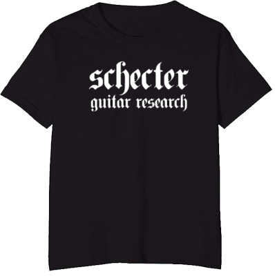 Schecter - Diamond Series Gothic Logo Graphic Tee Black