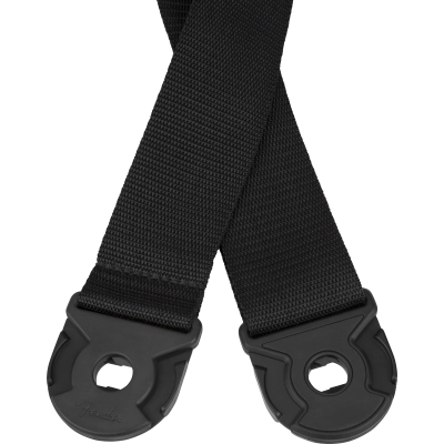 Quick Grip Locking End Strap, 2\'\' - Black Polypro