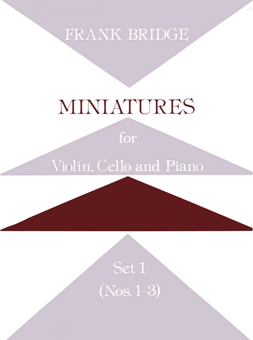 Miniatures for Violin, Cello and Piano, Set 1 - Bridge -  Parts