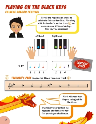 Lang Lang Piano Academy: The Lang Lang Piano Method, Preparatory Level - Beginner Piano - Book/Audio Online