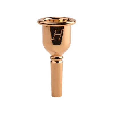 Gold Plated Heritage Tuba Mouthpiece - 2SL