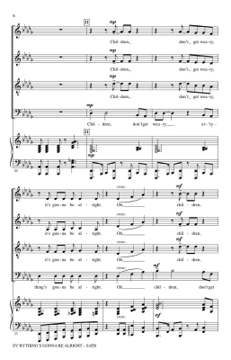 Ev\'rything\'s Gonna Be Alright - Spiritual/Dilworth - SATB