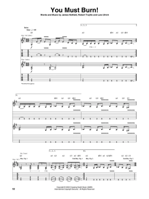 Metallica: 72 Seasons - Guitar TAB - Book