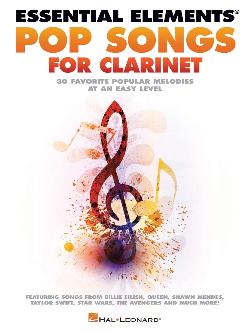 Essential Elements Pop Songs for Clarinet - Book