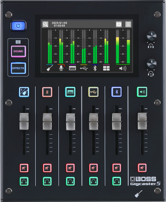 BOSS - Gigcaster 5-Channel Audio Streaming Mixer