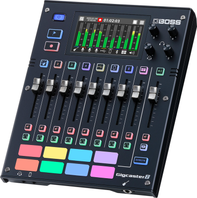Gigcaster 8-Channel Audio Streaming Mixer