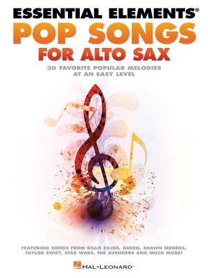 Essential Elements Pop Songs for Alto Saxophone - Book