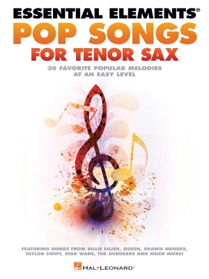 Essential Elements Pop Songs for Tenor Saxophone - Book