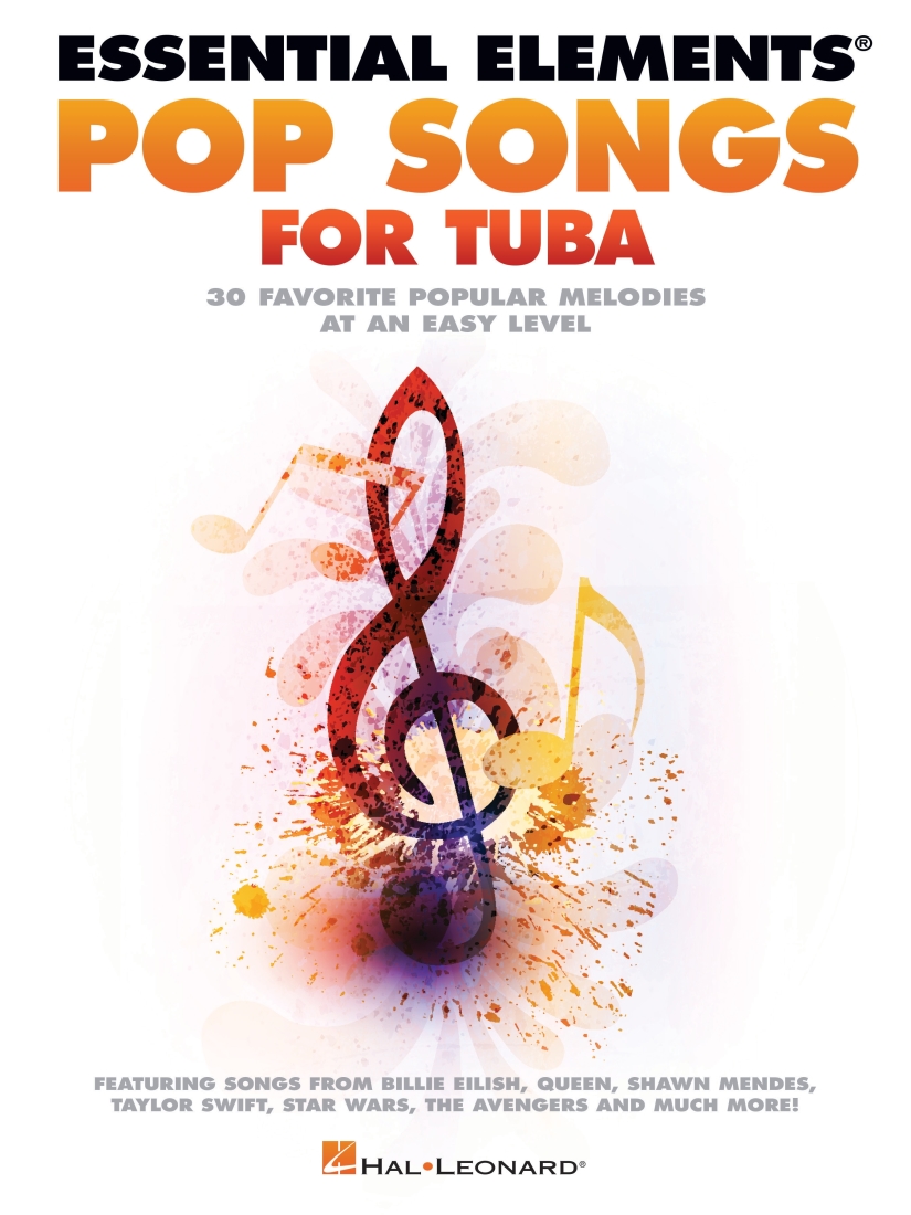 Essential Elements Pop Songs for Tuba - Book