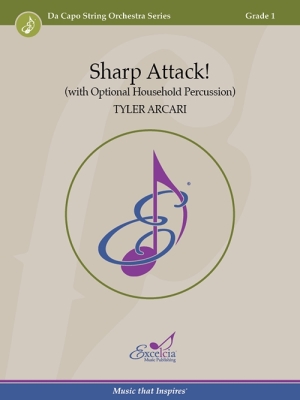 Sharp Attack! (with Optional Household Percussion) - Arcari - String Orchestra - Gr. 1