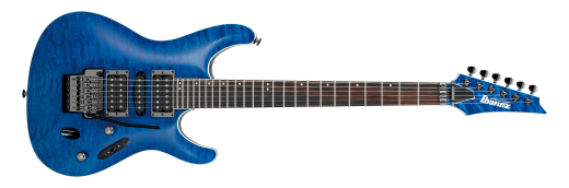 Ibanez - S6570Q Prestige Series Electric Guitar - Natural Blue