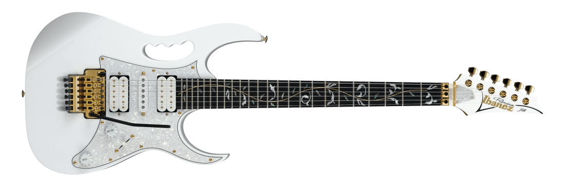 JEM7VP JEM Premium Electric Guitar with Gigbag - White