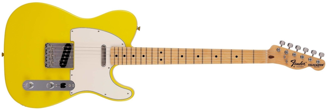 Made in Japan Limited International Color Telecaster, Maple Fingerboard - Monaco Yellow