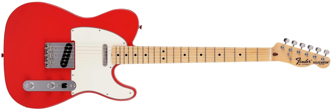 Made in Japan Limited International Color Telecaster, Maple Fingerboard - Morocco Red