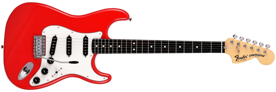 Made in Japan Limited International Color Stratocaster, Rosewood  Fingerboard - Morocco Red