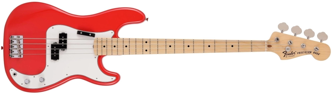 Made in Japan Limited International Color Precision Bass, Maple Fingerboard - Morocco Red